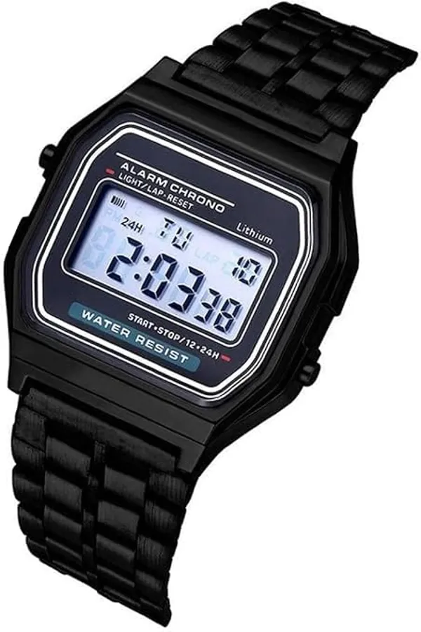 Digital_Chronograph_Watch_With_Stainless_Steel_Band