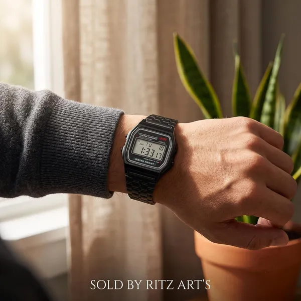 Digital_Chronograph_Watch_With_Stainless_Steel_Band