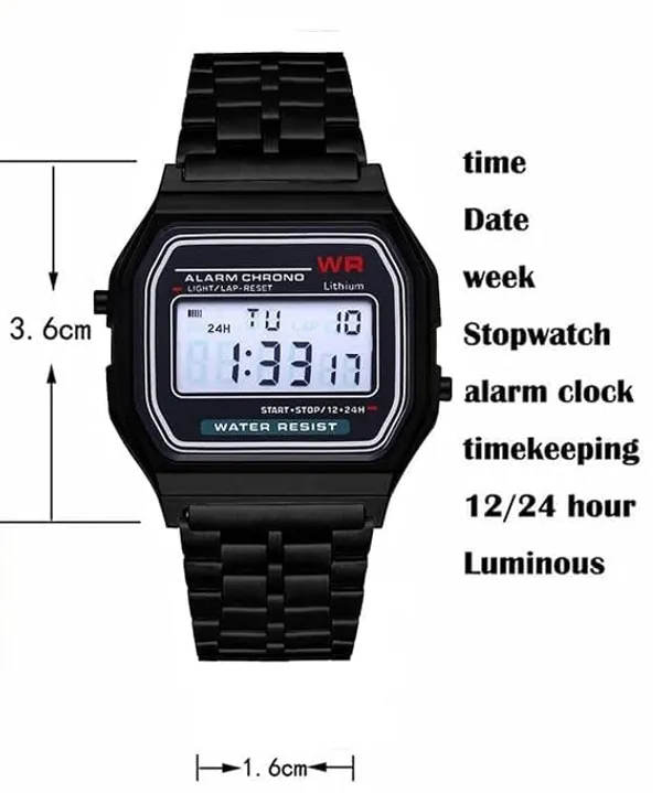Digital_Watch_With_Metal_Strap