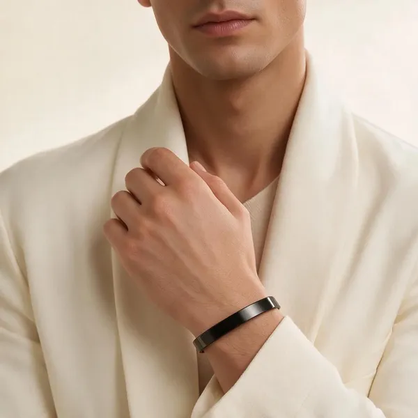 Black_Stainless_Steel_Polished_Kada_Bracelet_For_Men_-_Pack_Of_2
