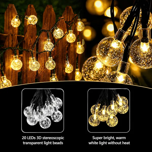 ALQO_Crystal_Globe_String_LED_Light_|_Decorative_Fairy_String_Lights_for_Bedroom,_Balcony,_Wedding,_Party,_Diwali_&_Home_Decoration_(_Warm_White,_3_Meters,_Pack_of_2)