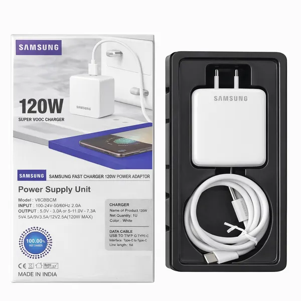 ALQO_120W_Super_VOOC_Ultra_Fast_Charger_with_Type-C_Cable_|_QC_3.0_Warp_&_Dash_Compatible_|_USB_to_Type-C_|_Compatible_with_Realme_OnePlus_Oppo_Redmi_Samsung_&_Other_Phones