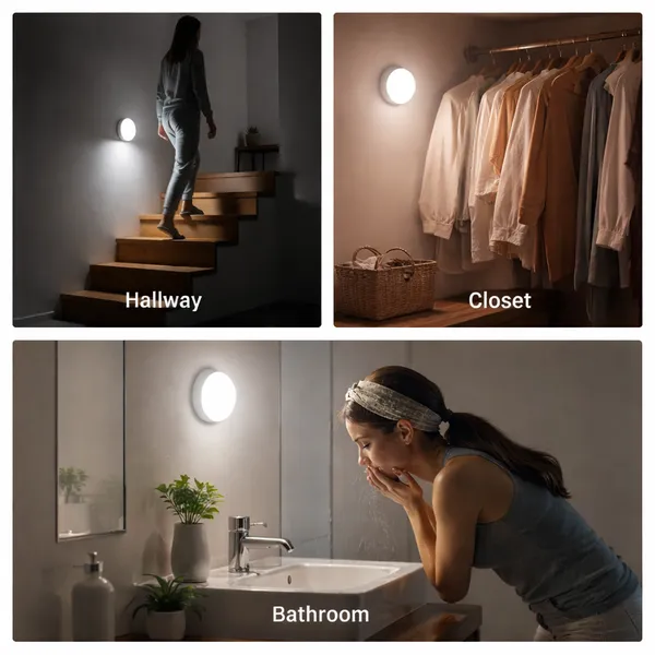 USB_Rechargeable_Motion_Sensor_Night_Lamp,_LED_Cabinet_Light_with_ON/AUTO/OFF_Modes_for_Wardrobe,_Bedroom,_Kitchen_&_Stairs_(Round)