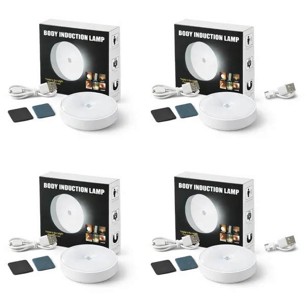 USB_Rechargeable_Motion_Sensor_Night_Lamp,_LED_Cabinet_Light_with_ON/AUTO/OFF_Modes_for_Wardrobe,_Bedroom,_Kitchen_&_Stairs_(Round)