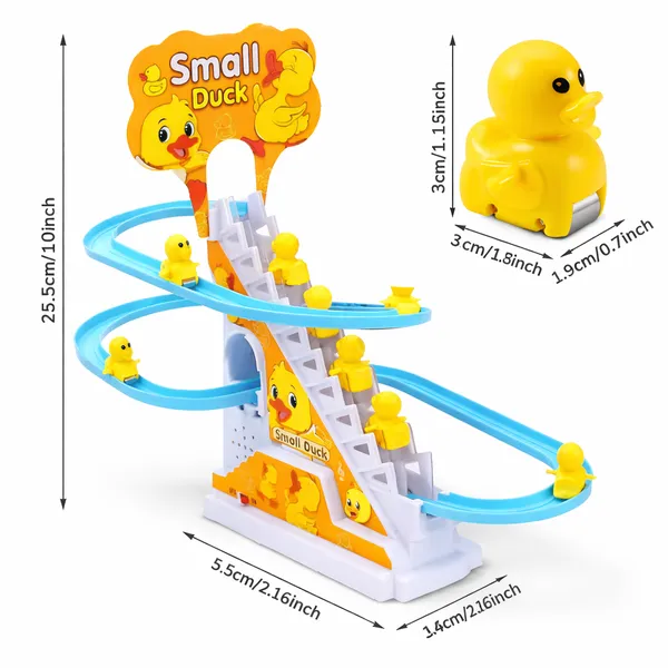 Automatic_Duck_Climbing_Stairs_Toy_with_Light_&_Music_|_Electric_Duck_Slide_Toy_for_Kids_|_Interactive_Fun_Toy