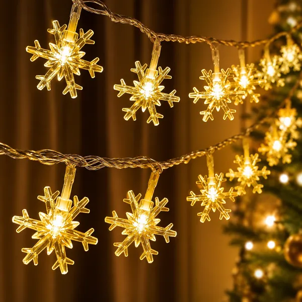 ALQO_Snowflake_15_LED_String_Lights_|_Decorative_Hanging_Lights_for_Christmas,_Diwali,_Wedding,_Party_&_Home_Decoration_|_(_Warm_White,_3_Meters,_Pack_of_2)