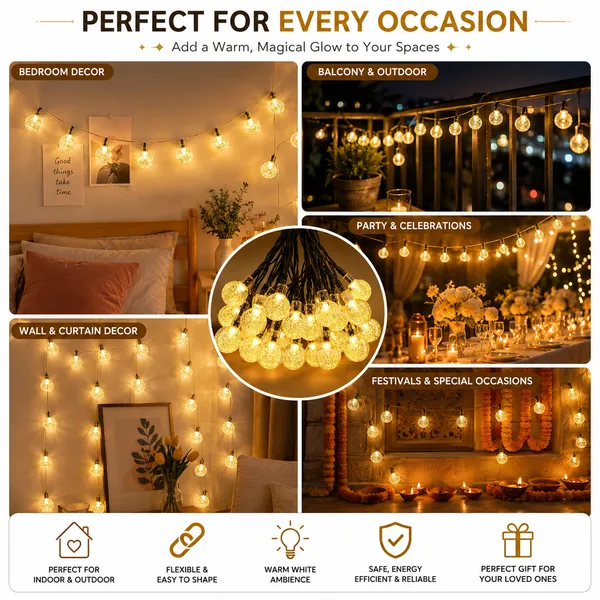ALQO_Crystal_Globe_String_LED_Light_|_Decorative_Fairy_String_Lights_for_Bedroom,_Balcony,_Wedding,_Party,_Diwali_&_Home_Decoration_(_Warm_White,_3_Meters,_Pack_of_2)