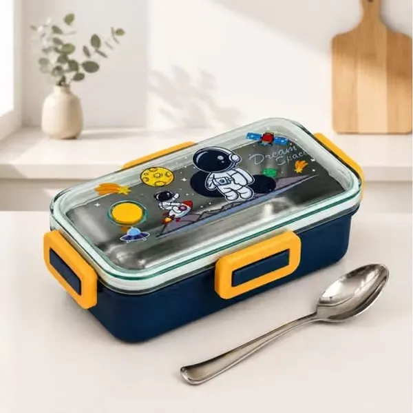 ALQO_Stainless_Steel_Kids_Lunch_Box_530ml|_Space_Cartoon_Printed_Portable_Lunch_Box_|_Leak-Proof