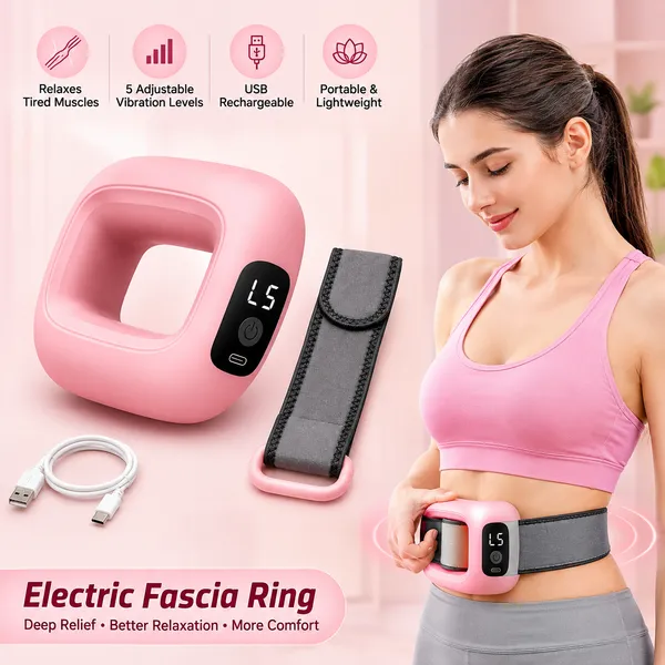 Pink_USB_Rechargeable_Electric_Massage_Belt_|_Multifunctional_Full-Body_Fascial_Ring_Massager_|_Deep_Tissue_High-Frequency_Vibration_Fascia_Blaster