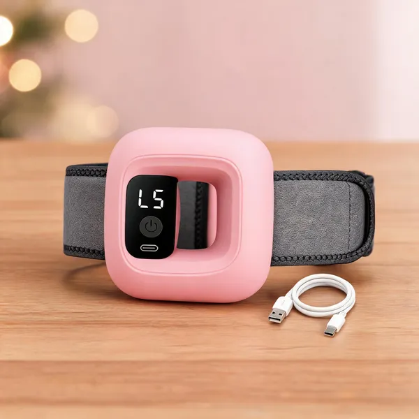 Pink_Usb_Rechargeable_Electric_Massage_Belt_|_Multifunctional_Full-Body_Fascial_Ring_Massager_|_Deep_Tissue_High-Frequency_Vibration_Fascia_Blaster