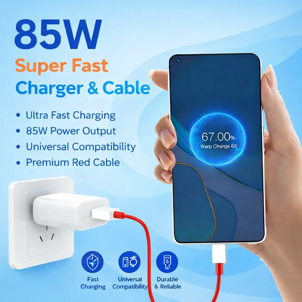 ALQO_85W_Super_VOOC_Ultra_Fast_Charger_with_Type-C_Cable_|_QC_3.0_Warp_&_Dash_Compatible_|_USB_to_Type-C_|_Compatible_with_Realme_OnePlus_Oppo_Redmi_Samsung_&_Other_Phones