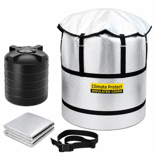 Plastic_1000_Litre_4mm_Bubble_Guard_Technology_Insulated_Water_Tank_Cover|Keeps_The_Water_Cools_In_Summer|__Insulated_Water_Tank_Cover_for_UV_&_Weather_Protection_|_Adjustable_Strap_|