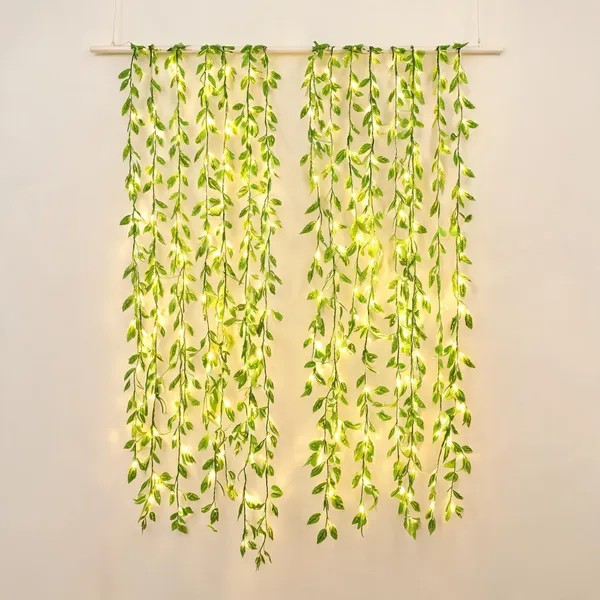 Alqo_Warm_White_Led_Leaf_Curtain_Lights_For_Bedroom_Balcony_&_Wall_Decor_Party_Diwali_Christmas_Festive/Party_(10_Feet_Pack_Of_2)