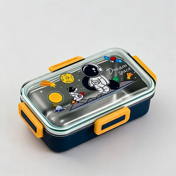 Alqo_Stainless_Steel_Kids_Lunch_Box_530Ml|_Space_Cartoon_Printed_Portable_Lunch_Box_|_Leak-Proof