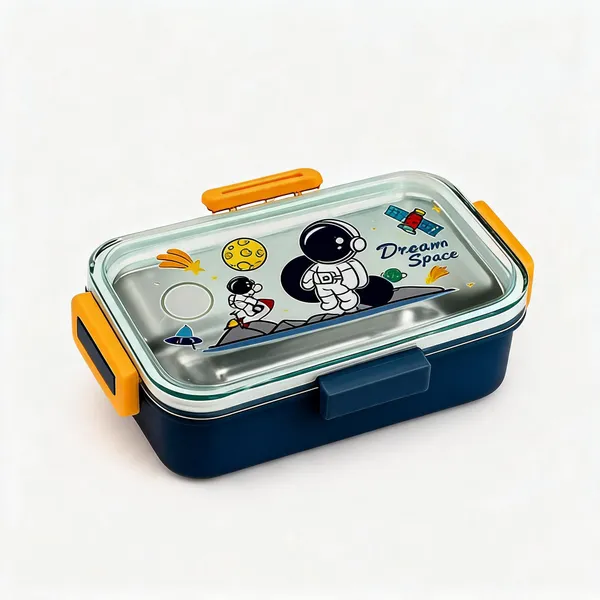 Alqo_Stainless_Steel_Kids_Lunch_Box_530Ml|_Space_Cartoon_Printed_Portable_Lunch_Box_|_Leak-Proof