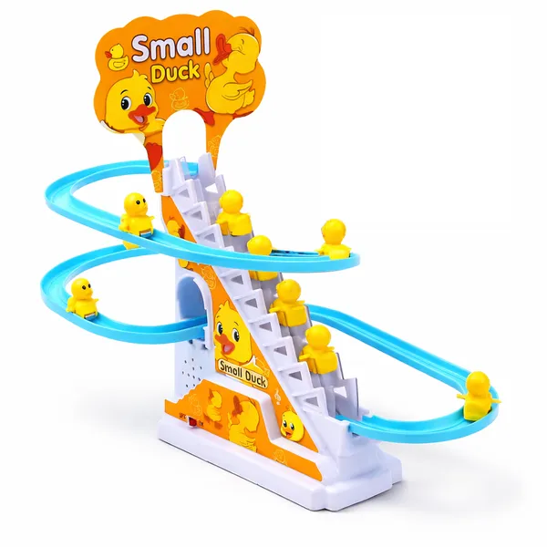 Automatic_Duck_Climbing_Stairs_Toy_with_Light_&_Music_|_Electric_Duck_Slide_Toy_for_Kids_|_Interactive_Fun_Toy