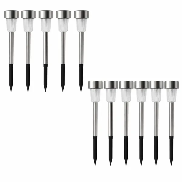12_Piece_Solar_Lawn_Lights_–_Stainless_Steel_Outdoor_Waterproof_LED_Garden_Pathway_Lamps_with_Automatic_Dusk_to_Dawn_Sensor