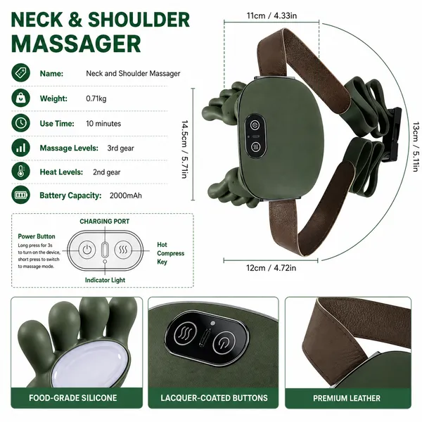 ALQO_Wireless_Neck_&_Back_Massager_|_Human_Hand_Massage_for_Muscle_Relaxation_&_Recovery_|_USB_Rechargeable_Portable_Body_Massager_for_Home,_Office_&_Travel
