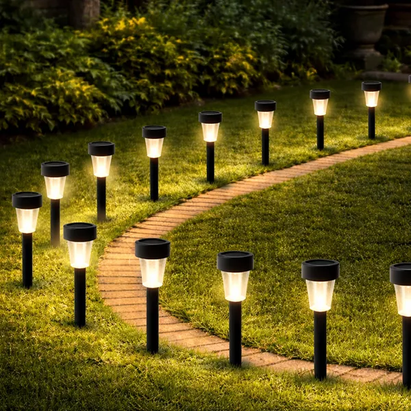 12_Piece_Solar_Lawn_Lights_–_Stainless_Steel_Outdoor_Waterproof_LED_Garden_Pathway_Lamps_with_Automatic_Dusk_to_Dawn_Sensor
