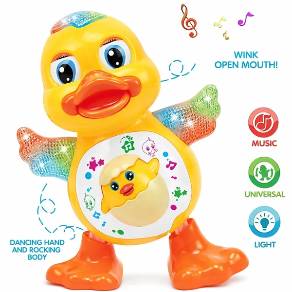 Musical_Dancing_Duck_Toy_with_Lights_&_Sound_|_Battery_Operated_Winking,_Rocking_&_Interactive_Baby_Toy