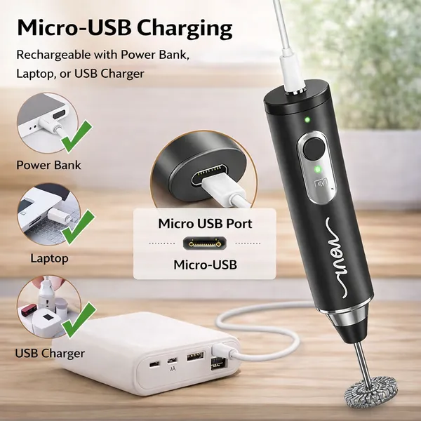 NOVA_Powerful_USB_Rechargeable_Coffee_|_Milk_Frother_&_Whisker_Handheld_–_3_Speed_Cappuccino_&_Latte_Maker