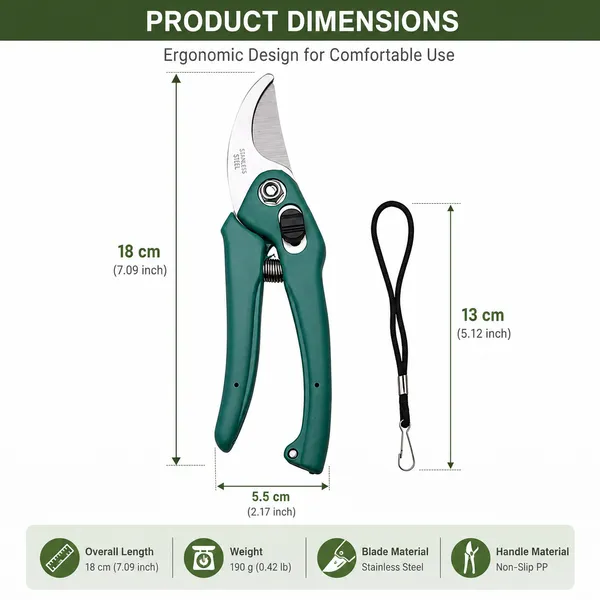 ALQO_Premium_Flower_Cutter_|_Garden_Pruning_Secateur_with_Wrist_Strap_|_Stainless_Steel_Blade_|_Safety_Lock_Plant_Cutter