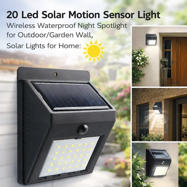 Solar_Powered_LED_Wall_Light_with_Motion_Sensor_(Pack_of_2)_|_Outdoor_Waterproof_Security_Light