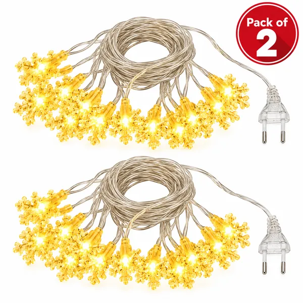 ALQO_Snowflake_15_LED_String_Lights_|_Decorative_Hanging_Lights_for_Christmas,_Diwali,_Wedding,_Party_&_Home_Decoration_|_(_Warm_White,_3_Meters,_Pack_of_2)