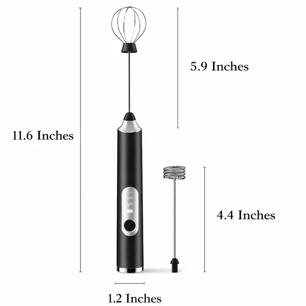 NOVA_Powerful_USB_Rechargeable_Coffee_|_Milk_Frother_&_Whisker_Handheld_–_3_Speed_Cappuccino_&_Latte_Maker