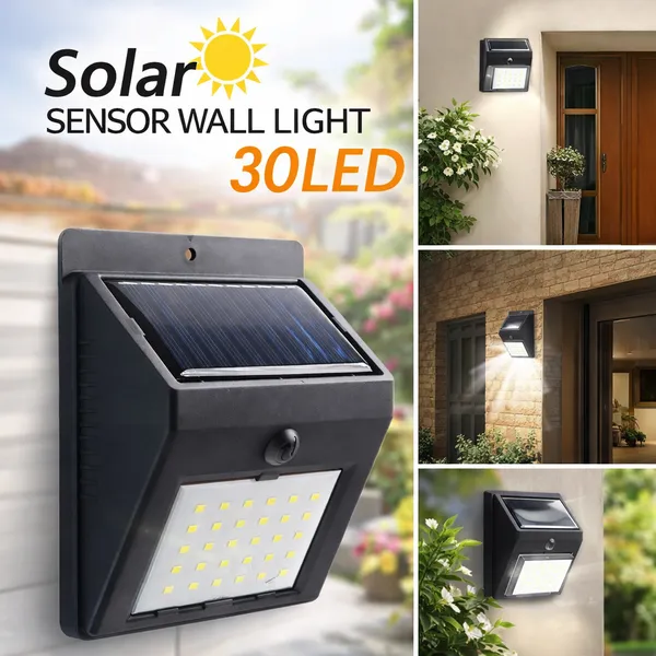 Solar_Powered_LED_Wall_Light_with_Motion_Sensor_(Pack_of_2)_|_Outdoor_Waterproof_Security_Light