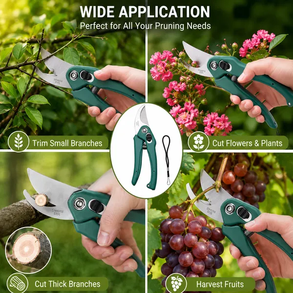 ALQO_Premium_Flower_Cutter_|_Garden_Pruning_Secateur_with_Wrist_Strap_|_Stainless_Steel_Blade_|_Safety_Lock_Plant_Cutter