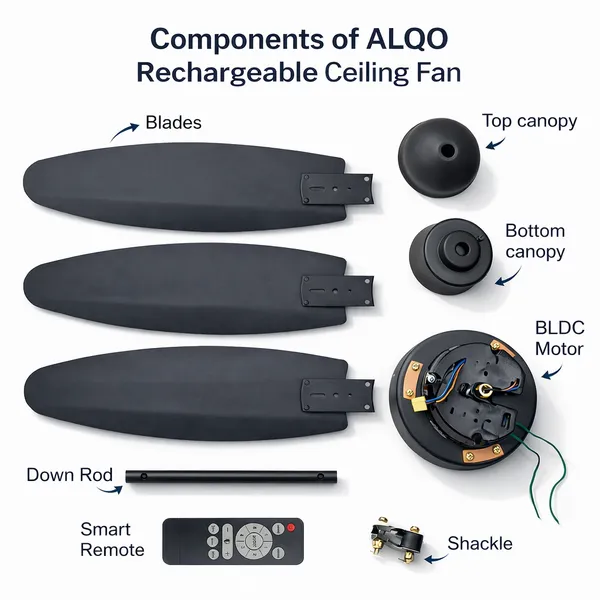 ALQO_1200mm_Rechargeable_Inverter_BLDC_Ceiling_Fan_with_Battery_Backup_&_9W_LED_Light_|_Remote_Controlled_|_Energy_Efficient_Smart_Fan_|_Up_to_4_Hours_Backup