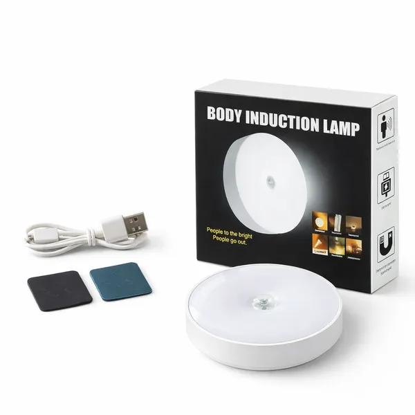 USB_Rechargeable_Motion_Sensor_Night_Lamp,_LED_Cabinet_Light_with_ON/AUTO/OFF_Modes_for_Wardrobe,_Bedroom,_Kitchen_&_Stairs_(Round)