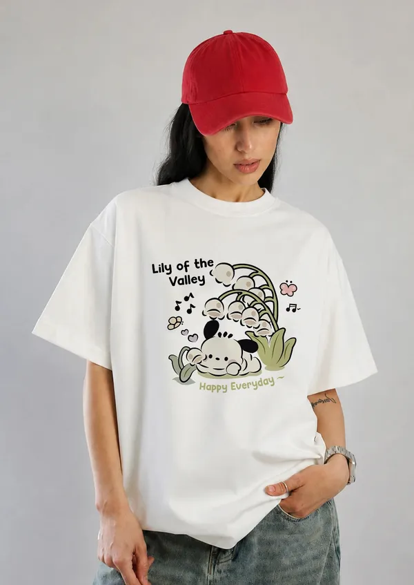 Lily_Of_The_Vally_Oversized_T_Shirt_White