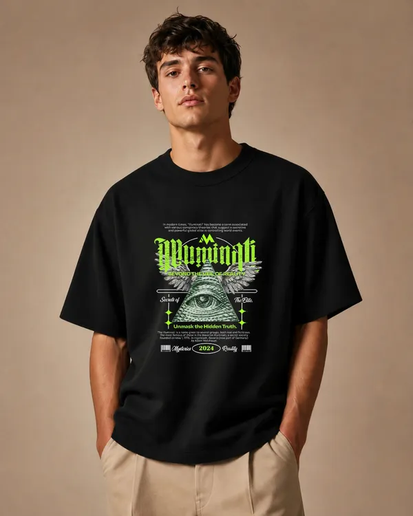 Unmask_The_Truth_Illuminati_Oversized_T_Shirt_Black