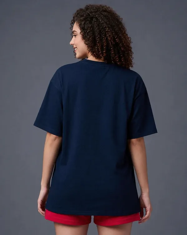 Explore_Your_Path_Aesthetic_Oversized_T_Shirt_Navy