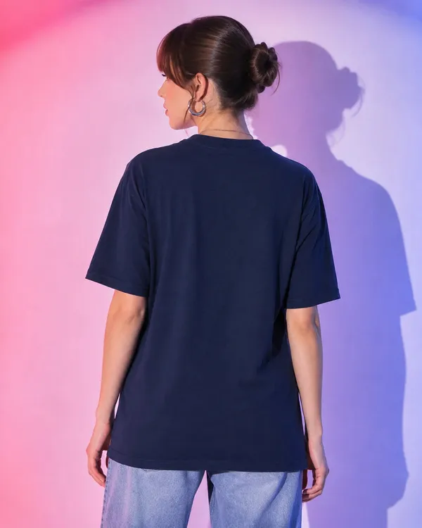Explore_The_Outside_World_Oversized_T_Shirt_Navy