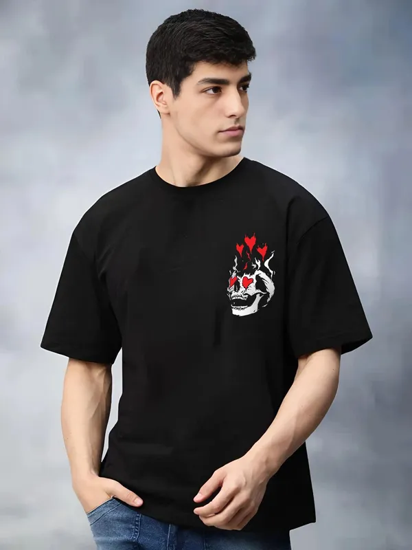 Bones_In_Love_Oversized_T_Shirt_Black