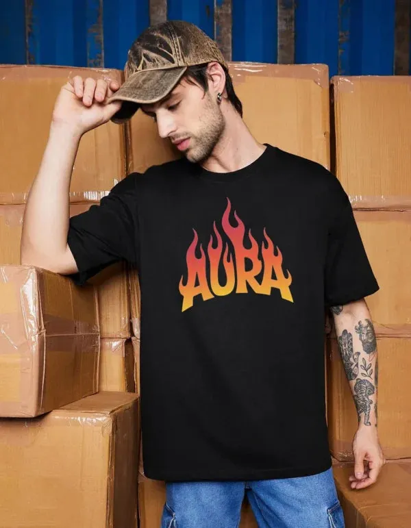 Aura_Flame_Graphic_T_Shirt_Black