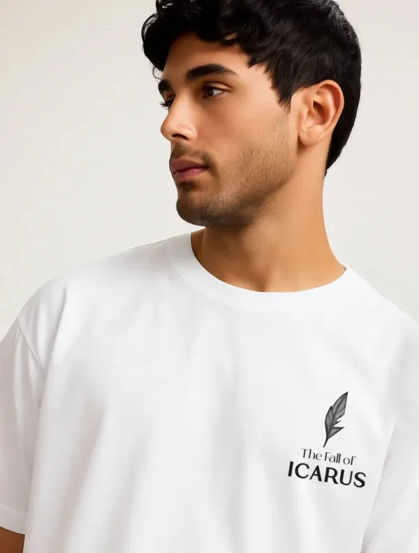 Minimalist_Greek_Icarus_Mythology_Oversized_T_Shirt_White