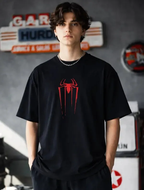 Amazing_Spider_Man_Oversized_T_Shirt_Black