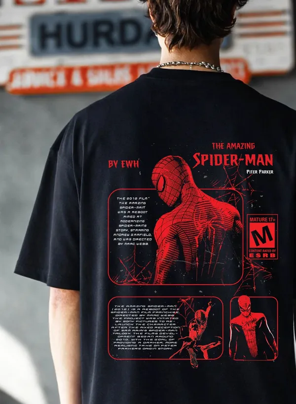 Amazing_Spider_Man_Oversized_T_Shirt_Black