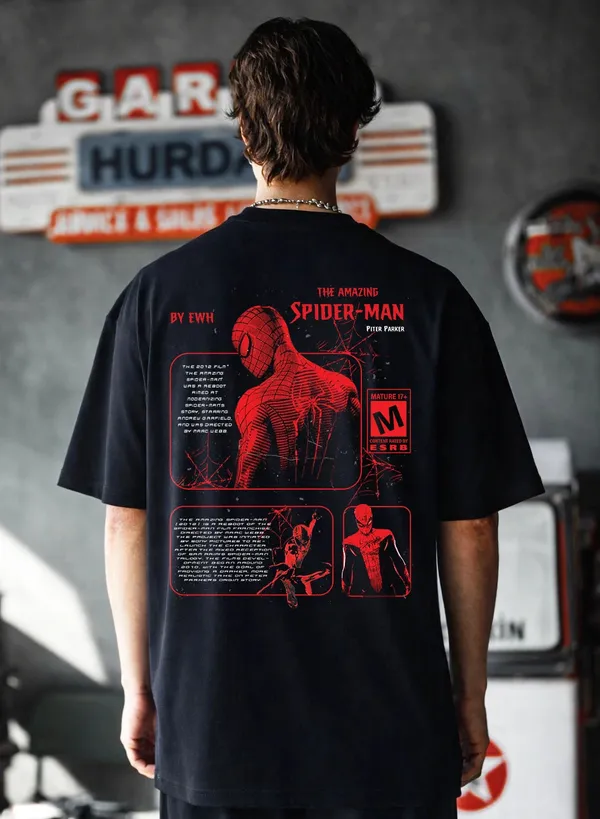 Amazing_Spider_Man_Oversized_T_Shirt_Black