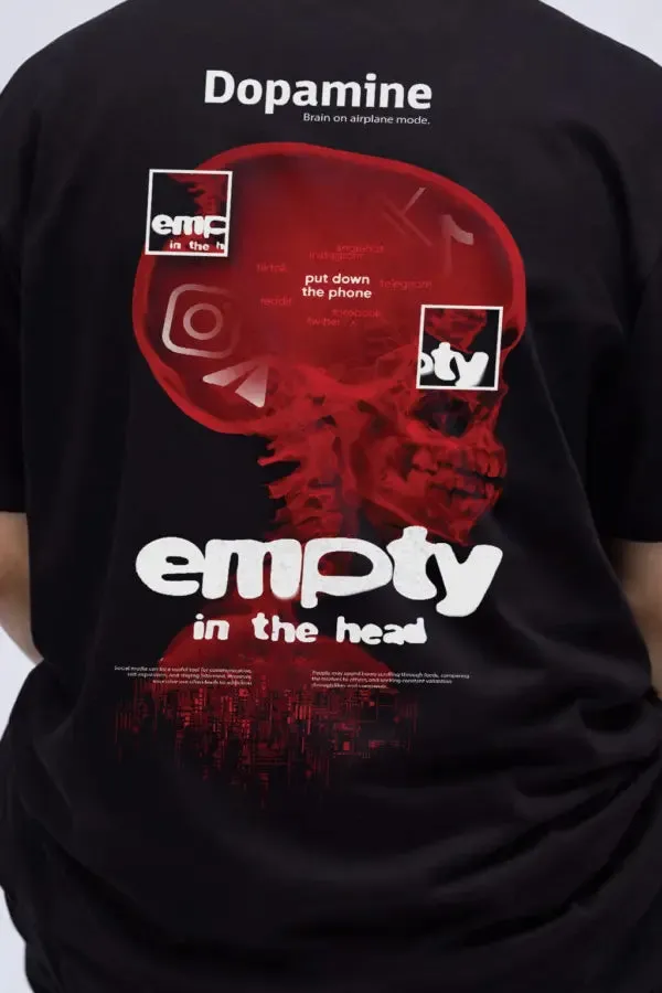 Dopamine_Social_Media_Oversized_T_Shirt_Black