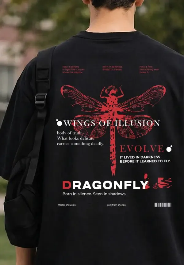 Dragonfly_Wings_Of_Illusion_Oversized_T_Shirt_Black
