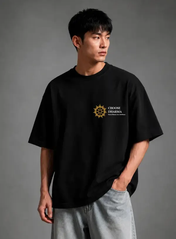 Mahabharata_Dharma_Oversized_T_Shirt_Black