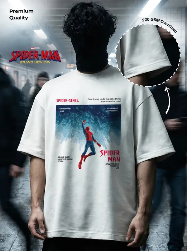 Spider_Man_Rebirth_To_Save_The_World_Oversized_T_Shirt_White