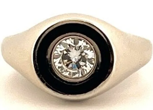 Silver_Tone_Black_Oval_Stone_Statement_Ring_For_Women