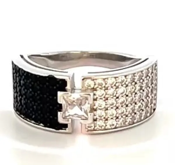 Black_Silver_Tone_Wide_Embellished_Cuff_Bracelet_For_Women
