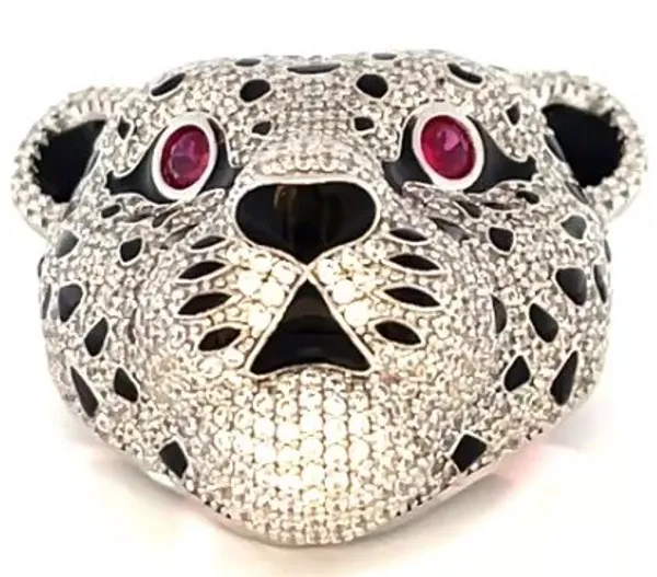 Silver_Tone_Leopard_Motif_Statement_Brooch_For_Women